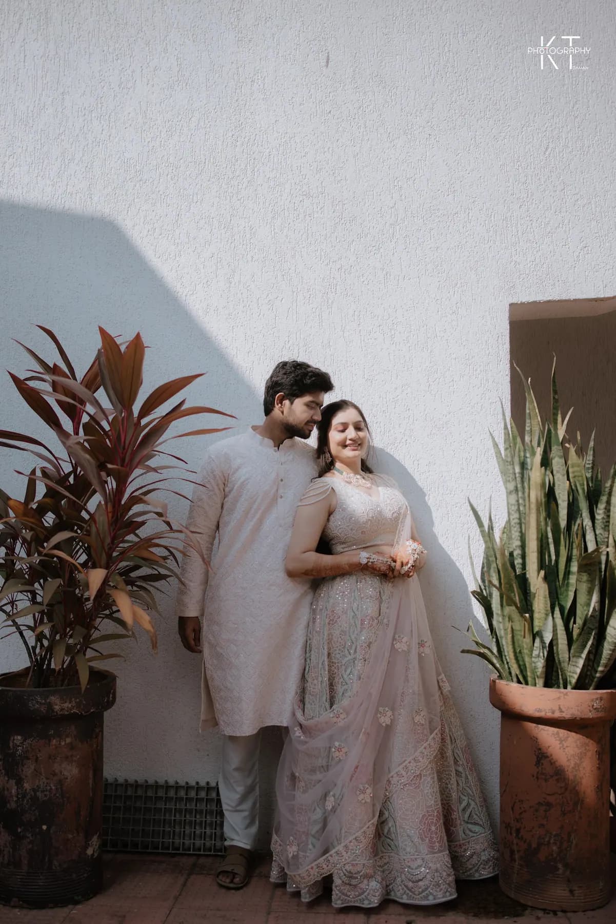 Amrith & Chetali haldi photograph by KT Photography