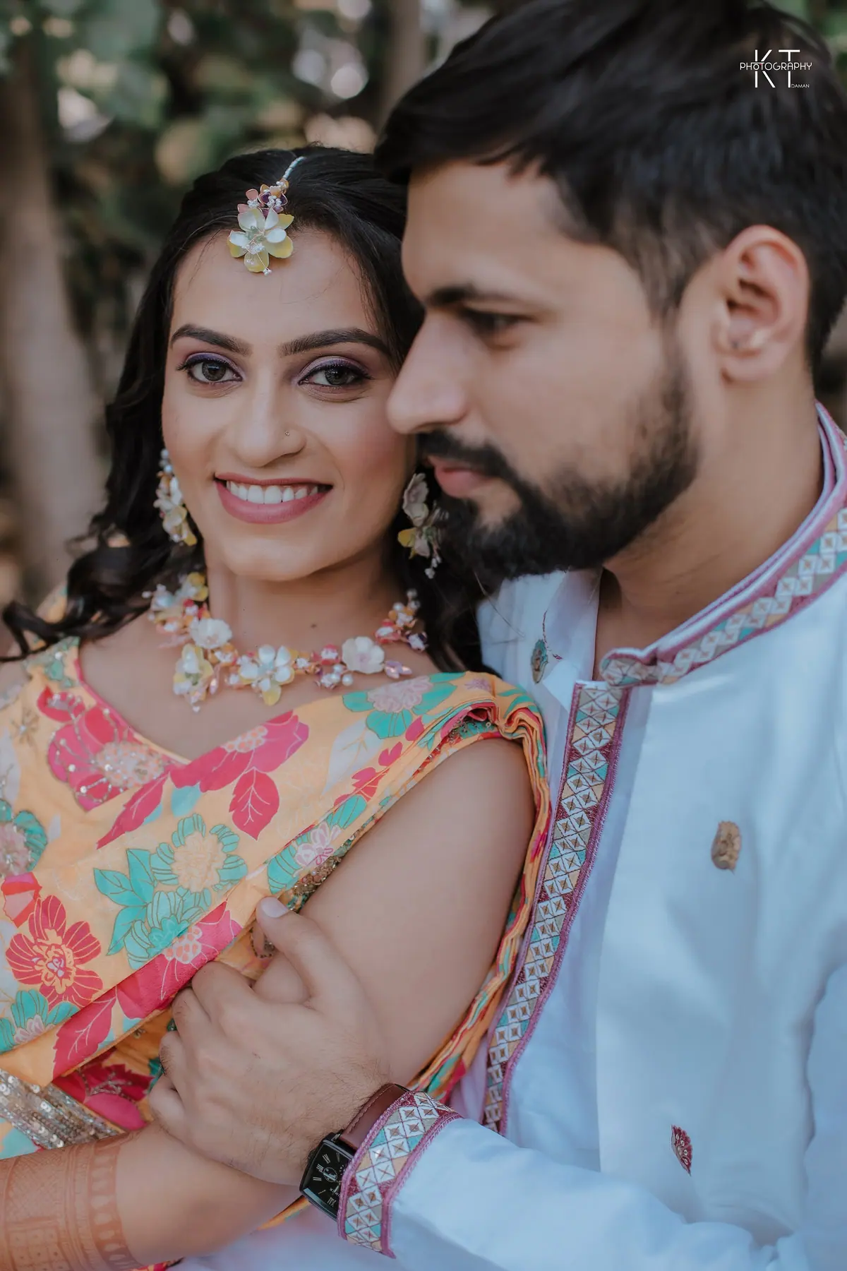 Jay & Riya haldi photograph by KT Photography