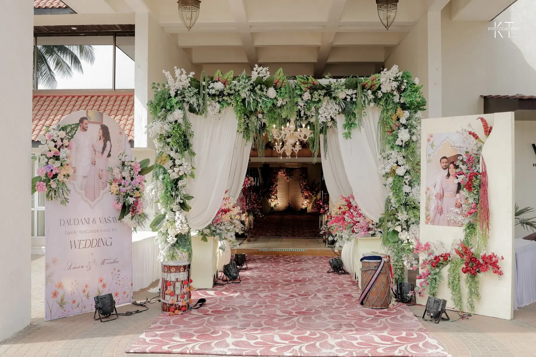 Aman & Monika haldi photograph by KT Photography