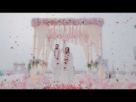 Poster for Aman & Monika wedding teaser by KT Photography