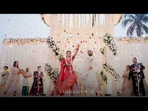 Poster for Sunil & Vaishnavi wedding highlight by KT Photography