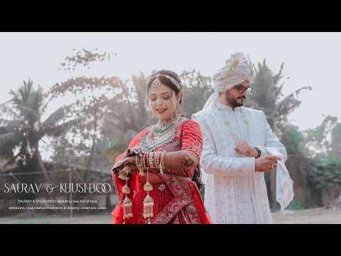 Poster for Saurav & Khushboo highlight film by KT Photography