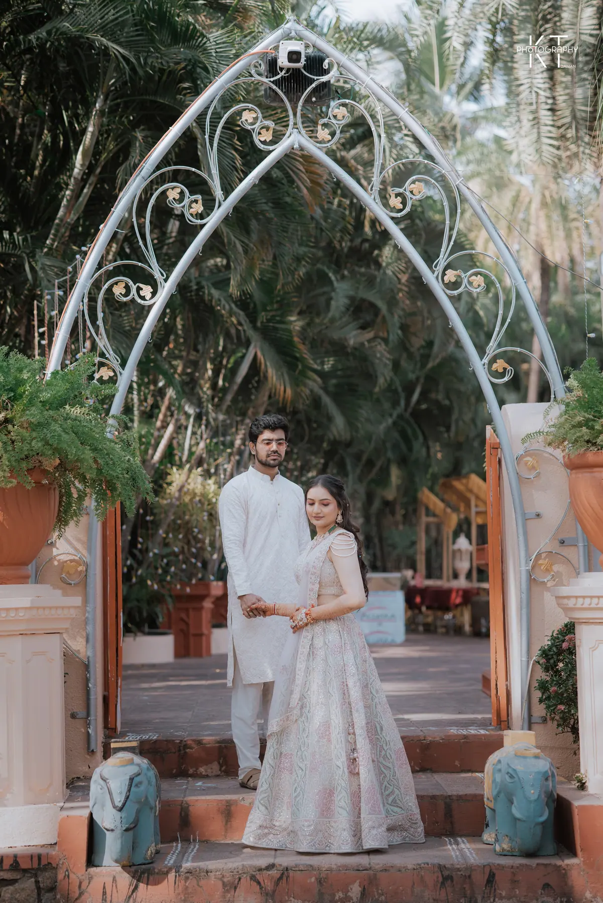 Amrith & Chetali haldi photograph by KT Photography