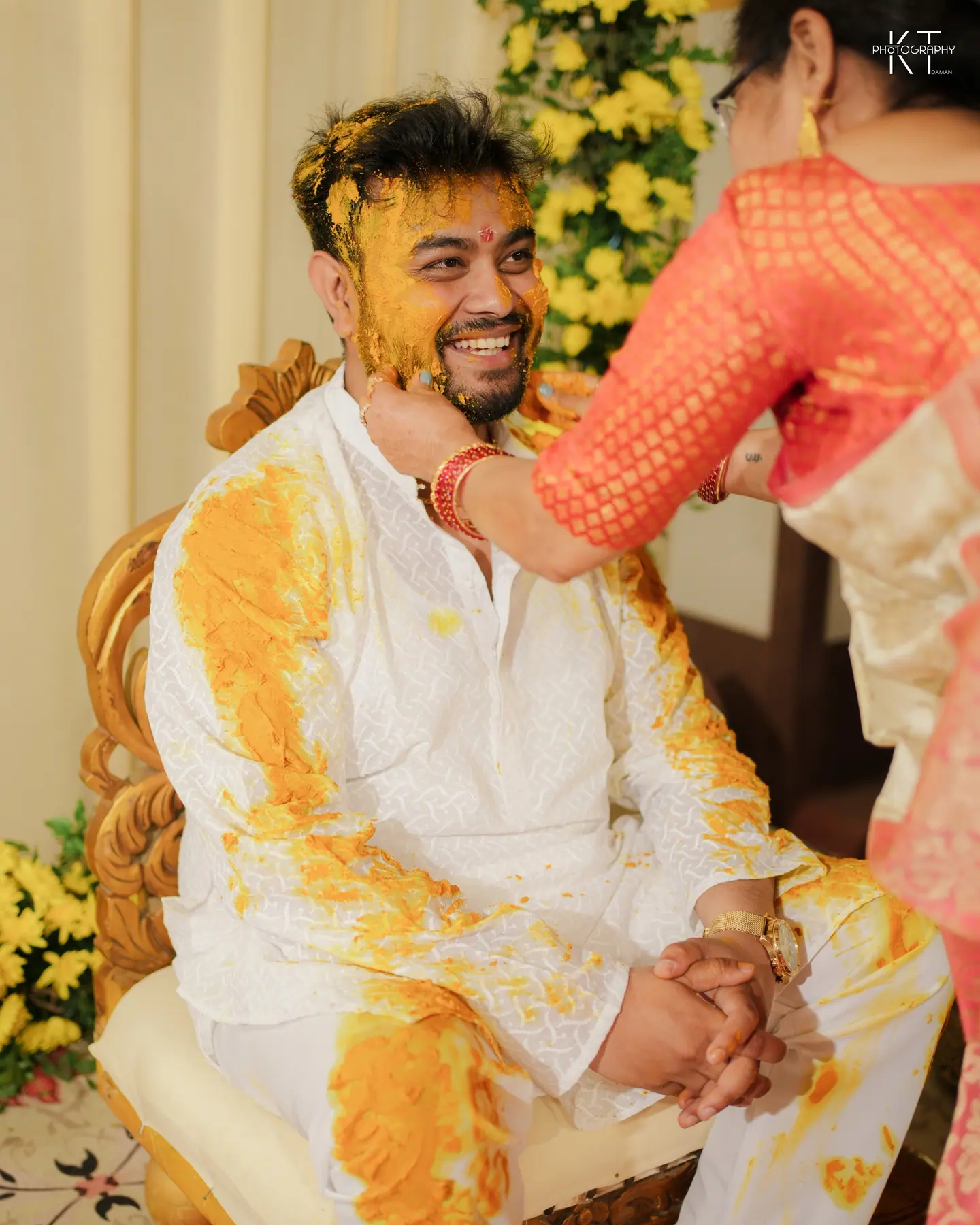 Sunil & Vaishnavi wedding photograph by KT Photography