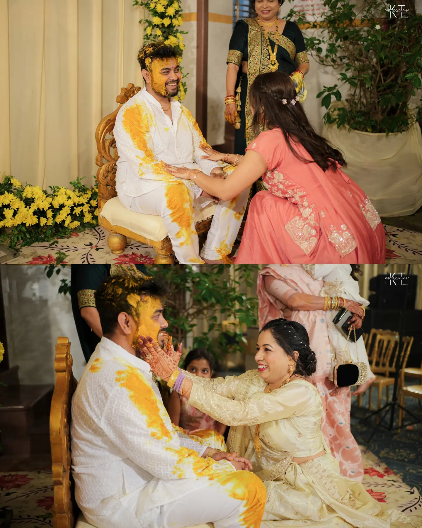 Sunil & Vaishnavi wedding photograph by KT Photography