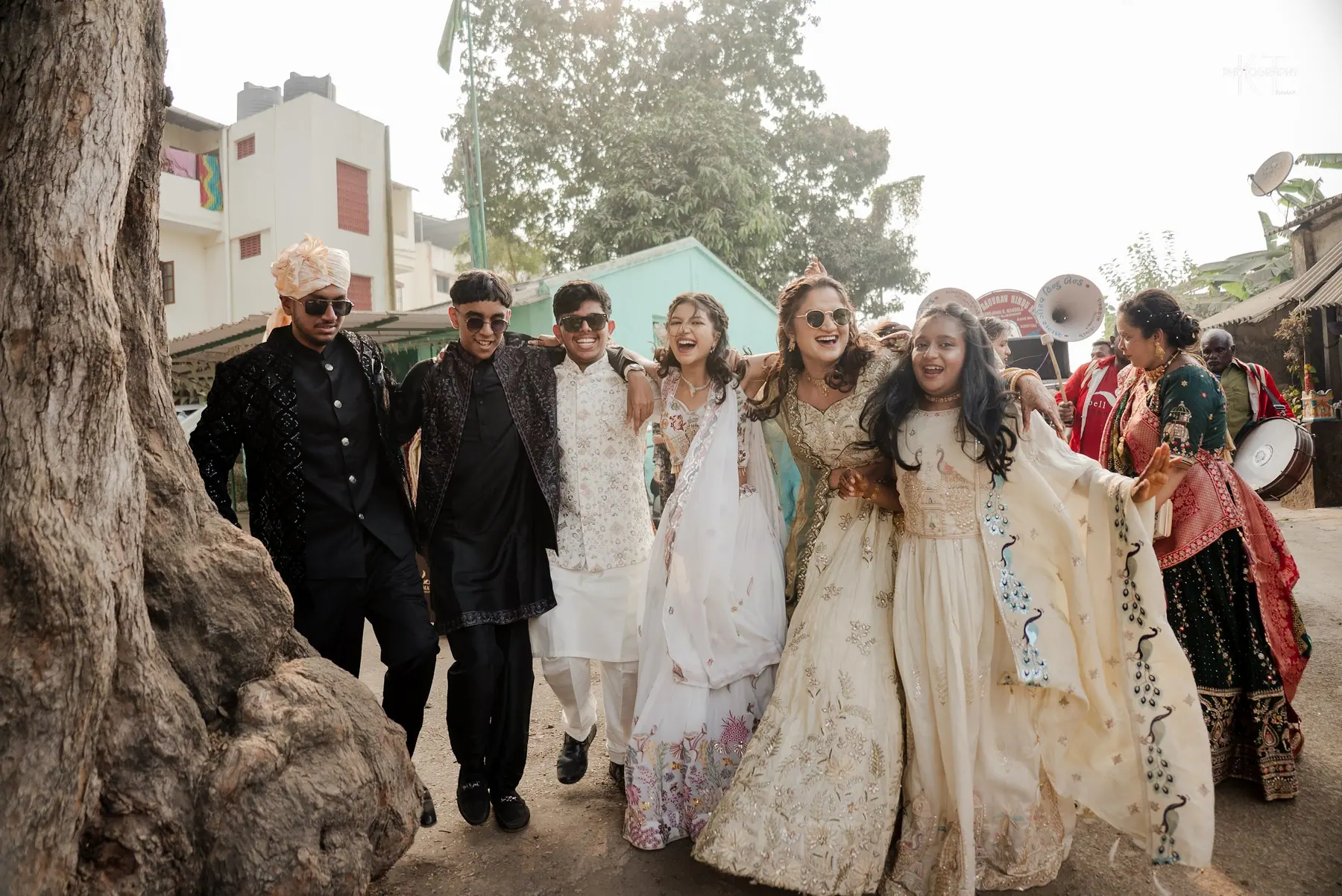 Sunil & Vaishnavi wedding photograph by KT Photography
