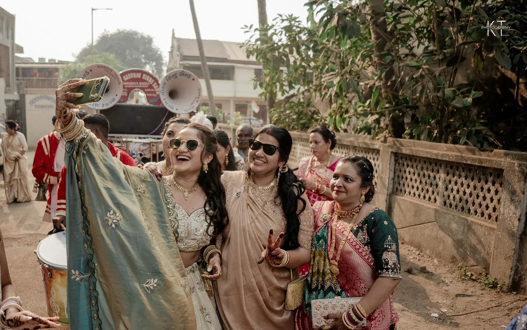 Sunil & Vaishnavi wedding photograph by KT Photography