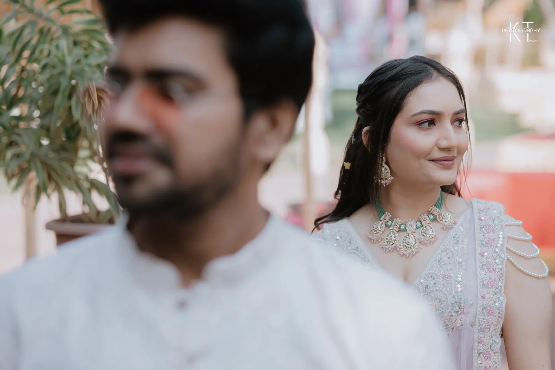 Amrith & Chetali haldi photograph by KT Photography